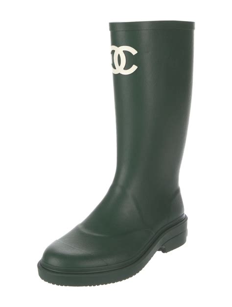 chanel rain boots|chanel rain boots for women.